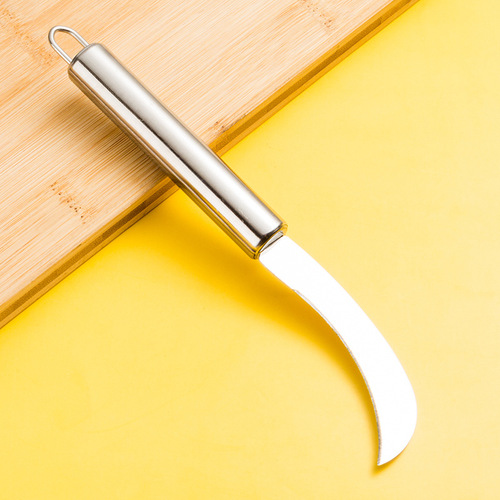 Stainless steel pineapple knife V-shaped pineapple eye remover pineapple peeling cutting tool sugarcane knife pineapple splitting tool peeler