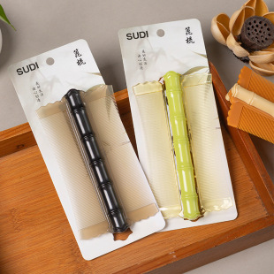 Ultra-dense Bamboo Grate to Remove Fleas Pet Comb, Fine-toothed Double-sided Small Comb to Clean Dandruff Kidsren's Comb
