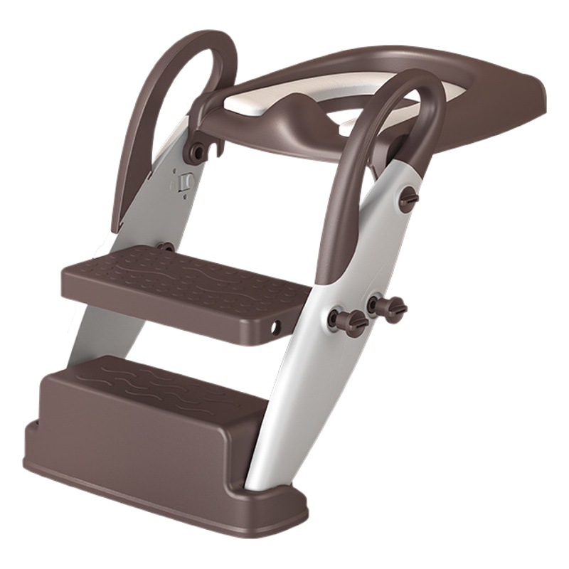 Escalera de inodoro auxiliar multifuncional para niños suministros de asiento de inodoro para bebés escalera de inodoro plegable inodoro