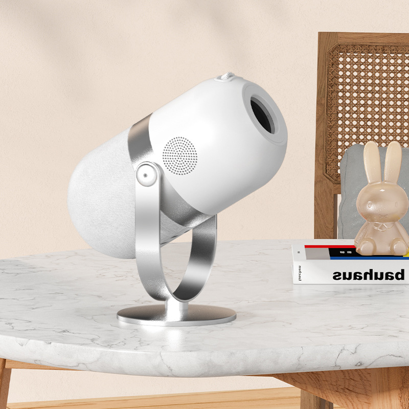 Pantalla de proyección inalámbrica al aire libre oficina entrenamiento dormitorio proyector portátil dormitorio casa inteligente proyector fábrica transfronteriza