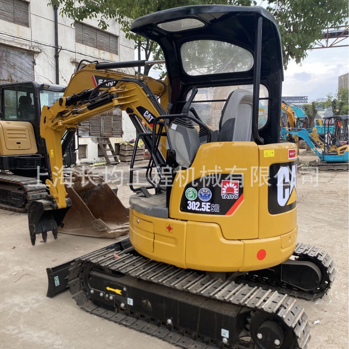 卡特302.5E挖掘机 二手挖掘机小型挖掘机轮式挖掘机 二手挖土机