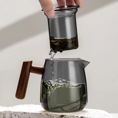 養生水分茶具茶水分離生壺套裝煮茶茶壺茶壺玻璃家用泡茶