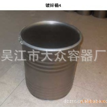供应20L银白色镀锌闭口钢桶