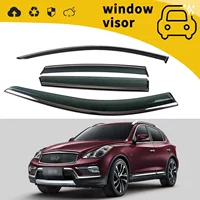 Подходит для 18-22 Infiniti QX50QX60QX80, дверной дождевик, оконный дождевик, дождевик для бровей, украшение