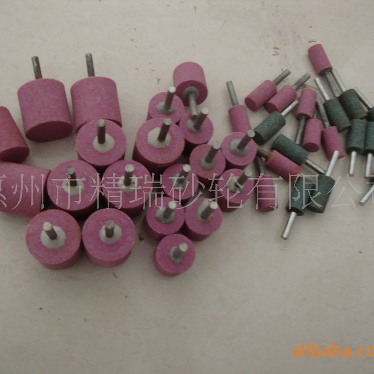 供应各种打磨钢材内圆磨头，带柄抛光磨头，套装磨头