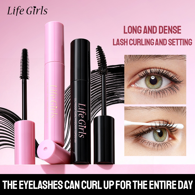 Life Girls OIL PROOF CURL MASCARA máscara de color transfronterizo maquillaje exclusivo para el mayorista de fabricantes