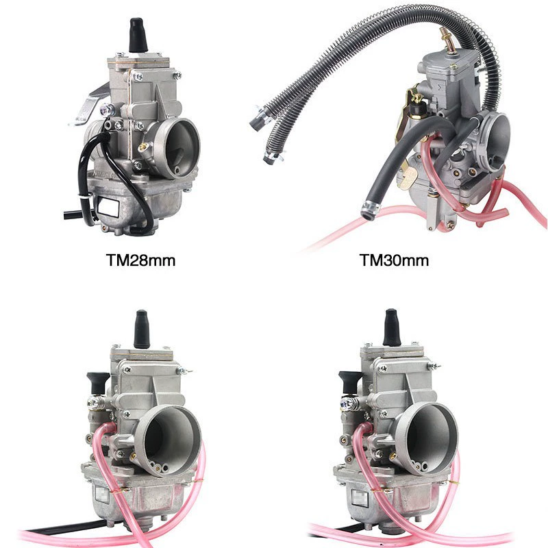 [Карбюратор мотоцикла Mikuni FLAT SLIDE CARB VM TMX TM24 28 30 32 34 мм]