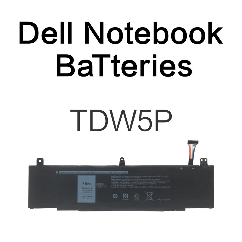 TDW5P is suitable for Dell Latitude 5400 5410 5500 5510 3550 laptop batteries