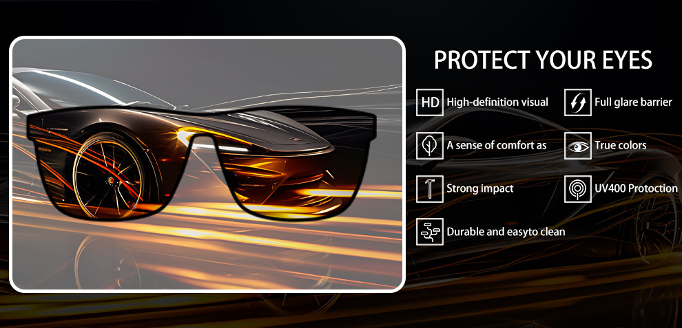 Designer Sunglasses Premium Quality New European and American Fashion Polarized Fashionable Driving Sunglasses Polarized Sunglasses Unisex Retro