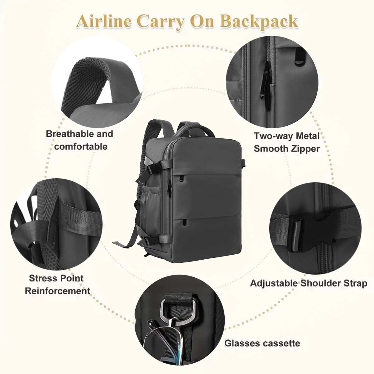 Feihong Amazon mochila de viaje transfronteriza mochila multifuncional de gran capacidad mochila escolar bolsa de viaje bolsa de equipaje