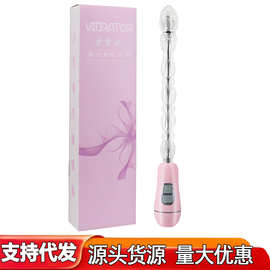 充电变形SM震动棒男用女用肛门自慰器震动肛塞拉珠转珠棒情趣用品
