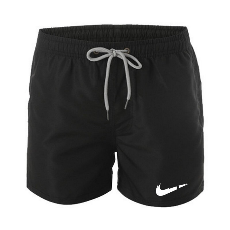 2025 Casual Bright Color Men's Shorts Pants Breathable Men's Summer Beach Pants Support LOGO One Piece Printed