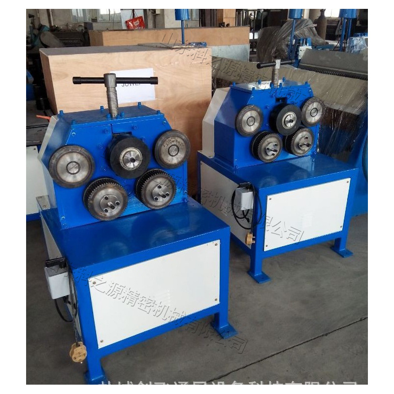 卧式立式金属弯曲机 电动卧式液压角铁卷圆机 液压金属卷圆设备