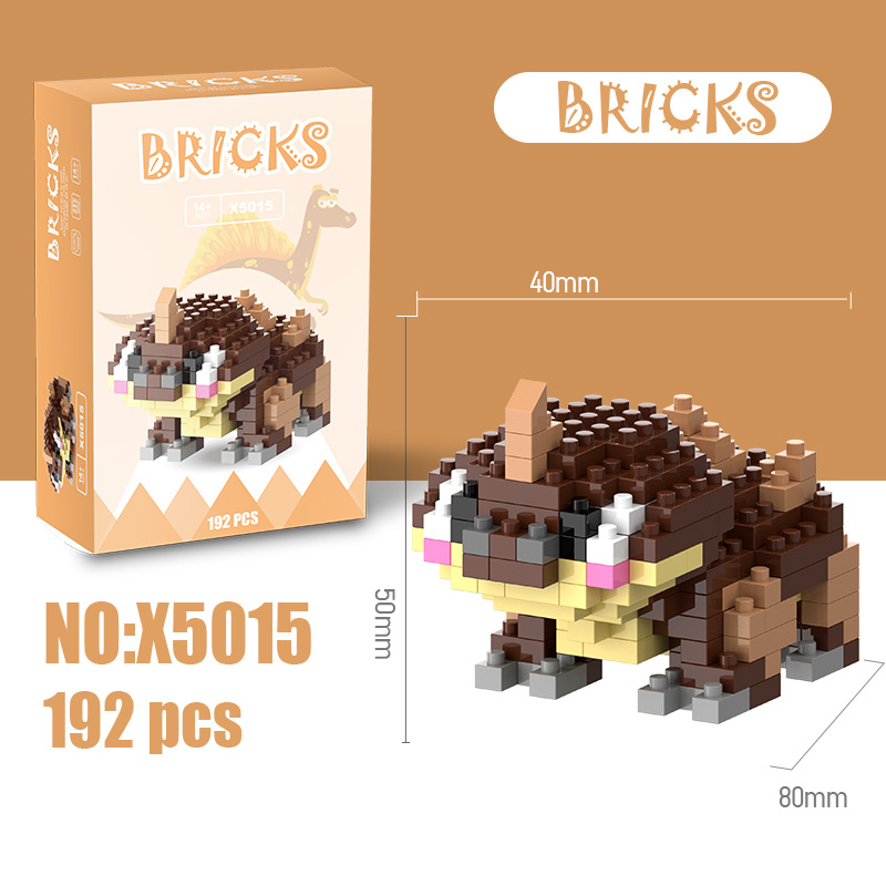 Animation IP micropartículas bloques de construcción rompecabezas piezas de regalo de juguetes DIY bloques de construcción mayoristas nacionales