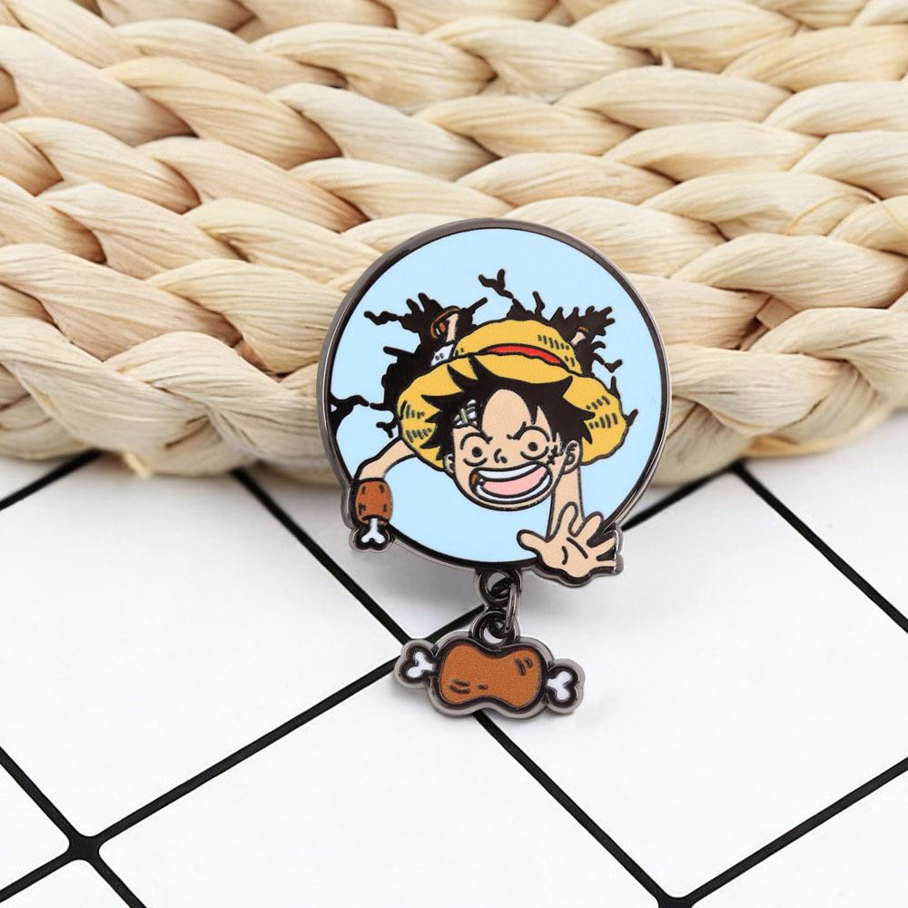 2026 New One Piece Series Brooches, Enamel Pins, and Collectible Badges from the Anime Series