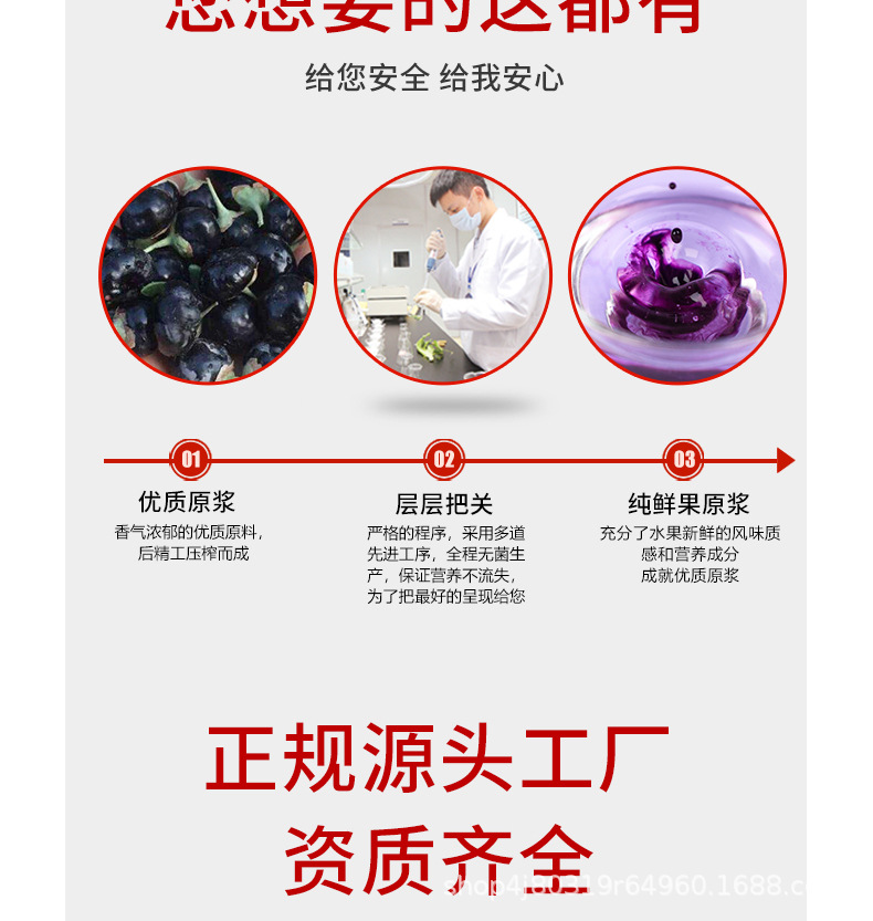 Fresh Cistanche Polygonatum Ginseng NFC Original Juice Ready to Drink Herbal Wellness Beverage quality and texture