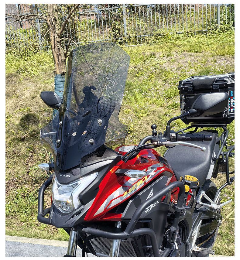 Suitable for Honda CB400X/500X Front Windshield Modified Heightened Windshield Accessories Windshield