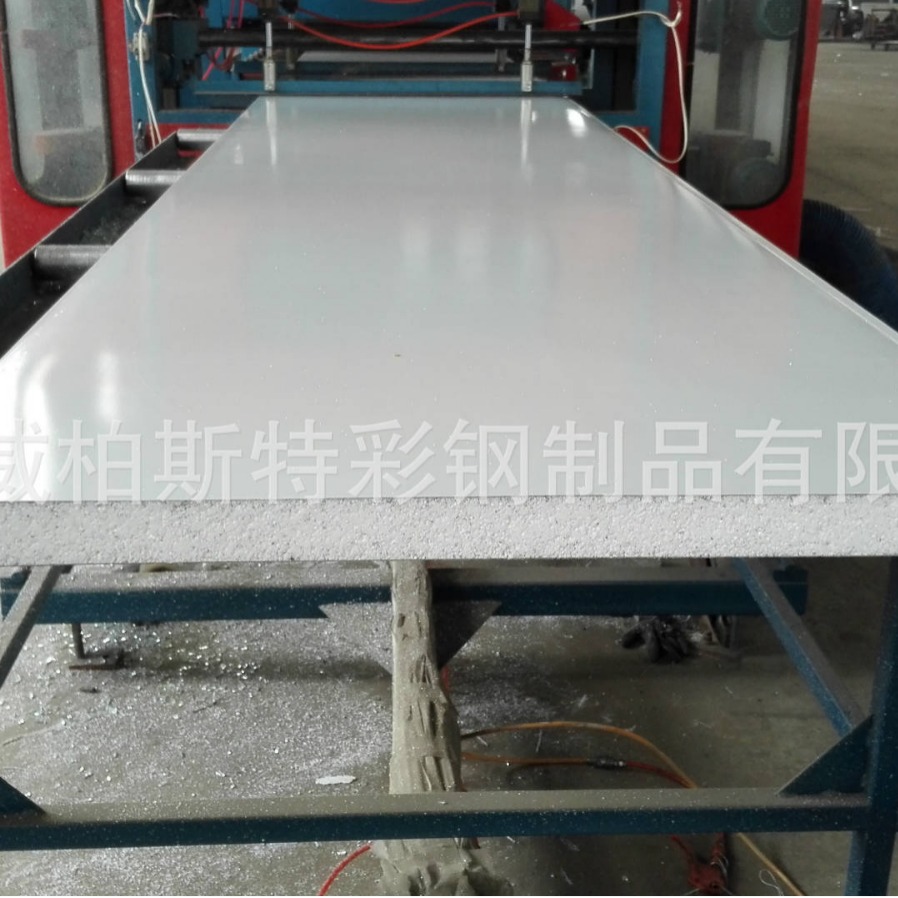 EPS聚苯夹芯板 彩钢泡沫夹芯板  泡沫净化板 阻燃泡沫彩钢板厂家