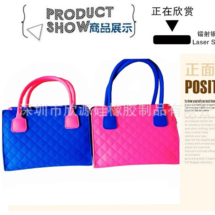 女士新款手提包 新款手提包 硅胶手提包