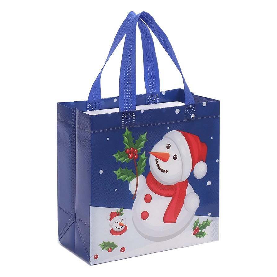 Сумка для хранения подарка на день рождения Нетканая Рождественская сумка складная Подарочная сумка для хранения водонепроницаемая сумка
