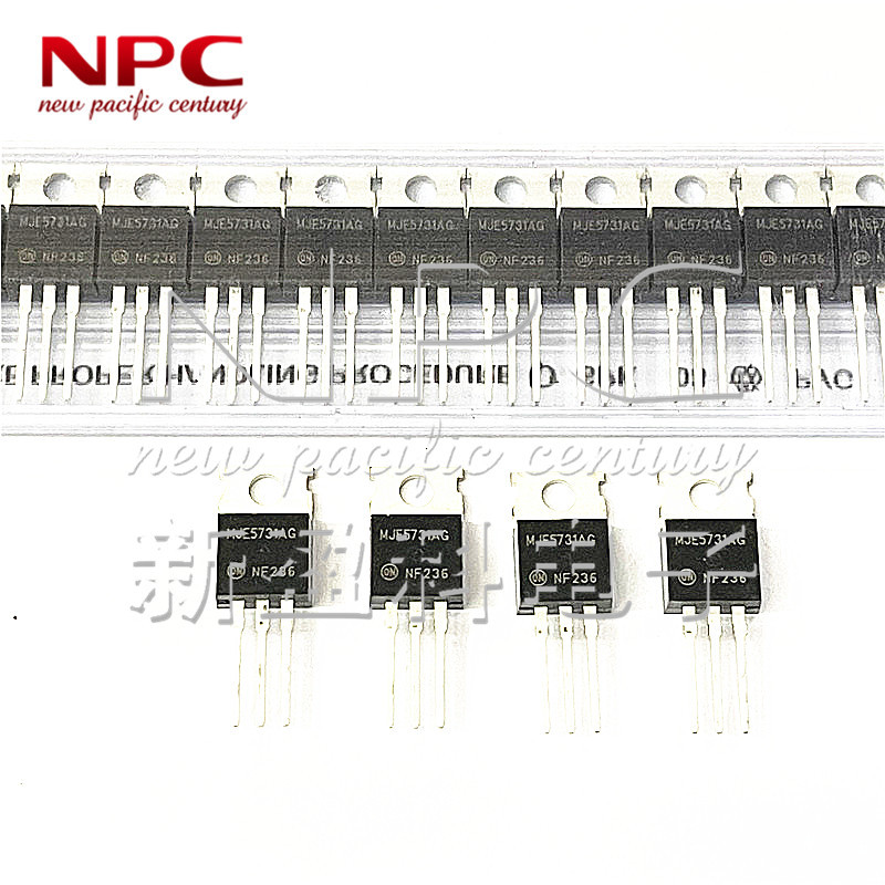 MOS场效应管MJE5731AG 375V 1A 40W 10MHz PNP直插三极管晶体管