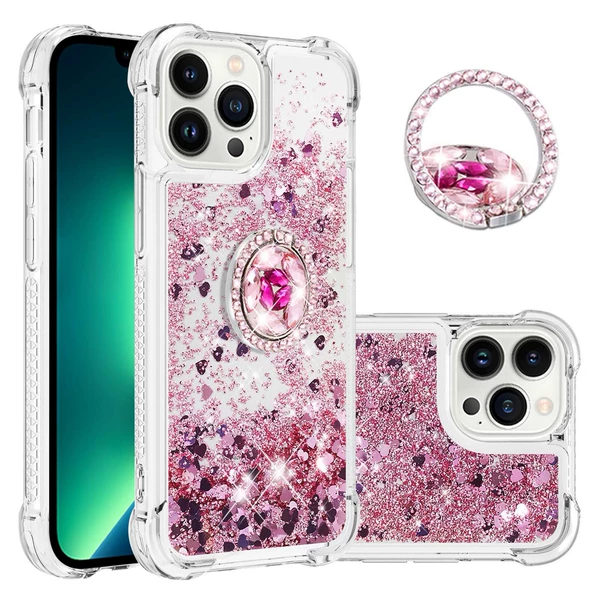 Diamond rose gold love
