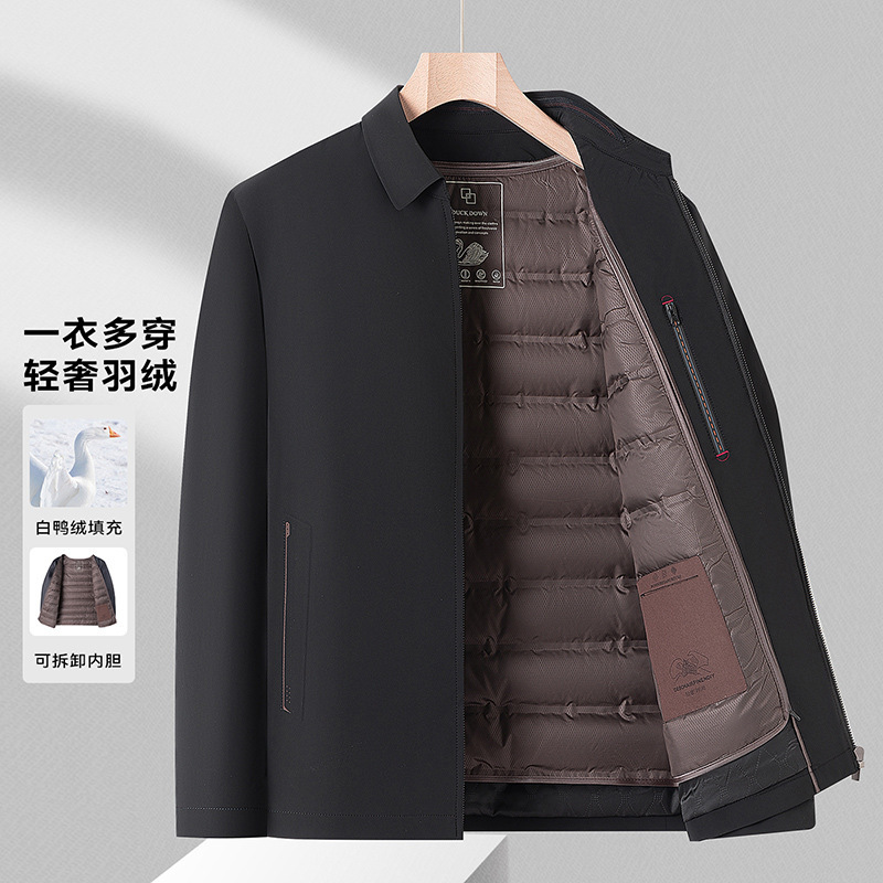 Men's Winter Warm down Jacket Men's Warm down Jacket Men's Removable Liner Men's Casual Outdoor Jacket Men's Winter Warm down Jacket Men's Warm down Jacket Men's Removable Liner Men's Casual Outdoor Jacket
