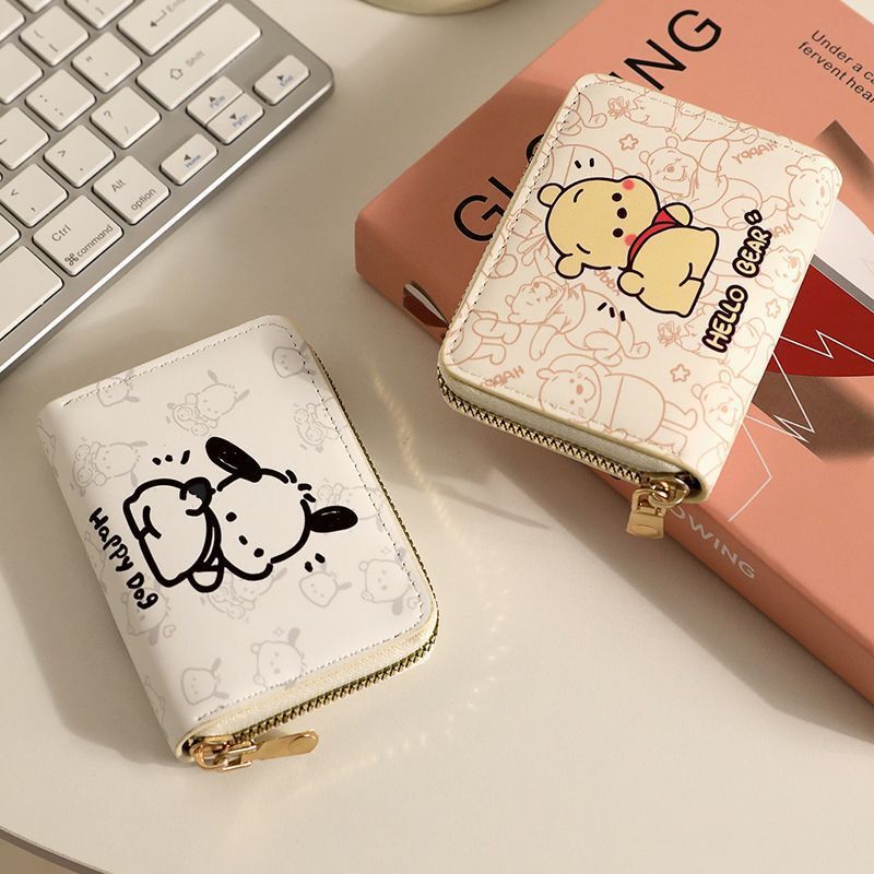 Cartoon Card Bag Female Personality Niche Large Capacity Convenient Ultra-thin Small Driver's Certificate Cute Coin Purse Cartoon Card Bag Female Personality Niche Large Capacity Convenient Ultra-thin Small Driver's Certificate Cute Coin Purse