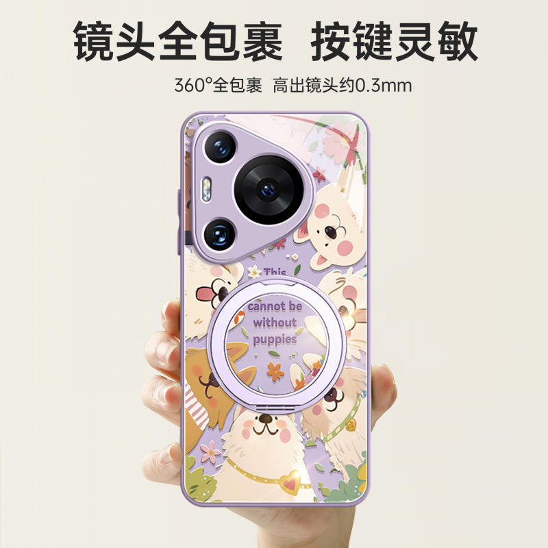 Huawei 社 pura80pro 携帯電話ケースに適した新しい pura70 ケース高度な p50 オールインクルーシブレンズ p60pro|undefined