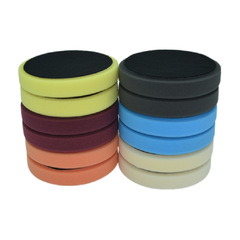 Polyester 5/6-inch stepped flat polishing sponge disc Manzerna sponge wear-resistant scratch removal polishing sponge V811