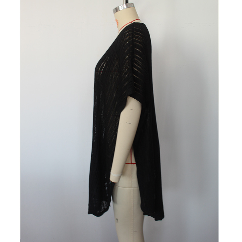 Womenu0027S Fashion Solid Color Polyester Cover Ups