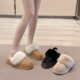 2023 autumn and winter New platform height increasing snow boots women's short suede waterproof non-slip warm cotton-padded shoes
