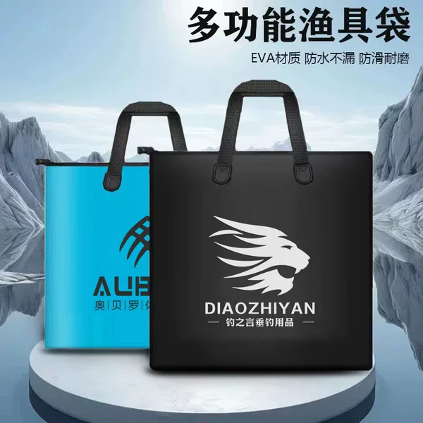 Multifunctional Fish Bag Portable Bag Fish Bag Thickened Waterproof Coating Fishing Fisherman Storage Bag Portable Fishing Gear Bag