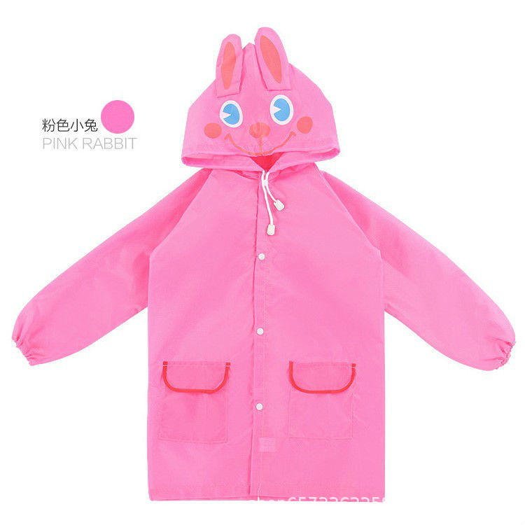 Impermeable para niños y niñas kindergarten dibujos animados impermeable poncho lindo Cabo mochila Escuela Primaria estudiante ropa de lluvia