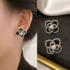 Silver needle, fashionable earrings, silver 925 sample, Korean style, city style, European style, simple and elegant design