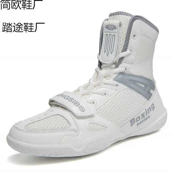 Cross-border dropshipping hot-selling boxing shoes, wrestling shoes, soft, comfortable, non-slip, for training and competition, indoor training shoes
