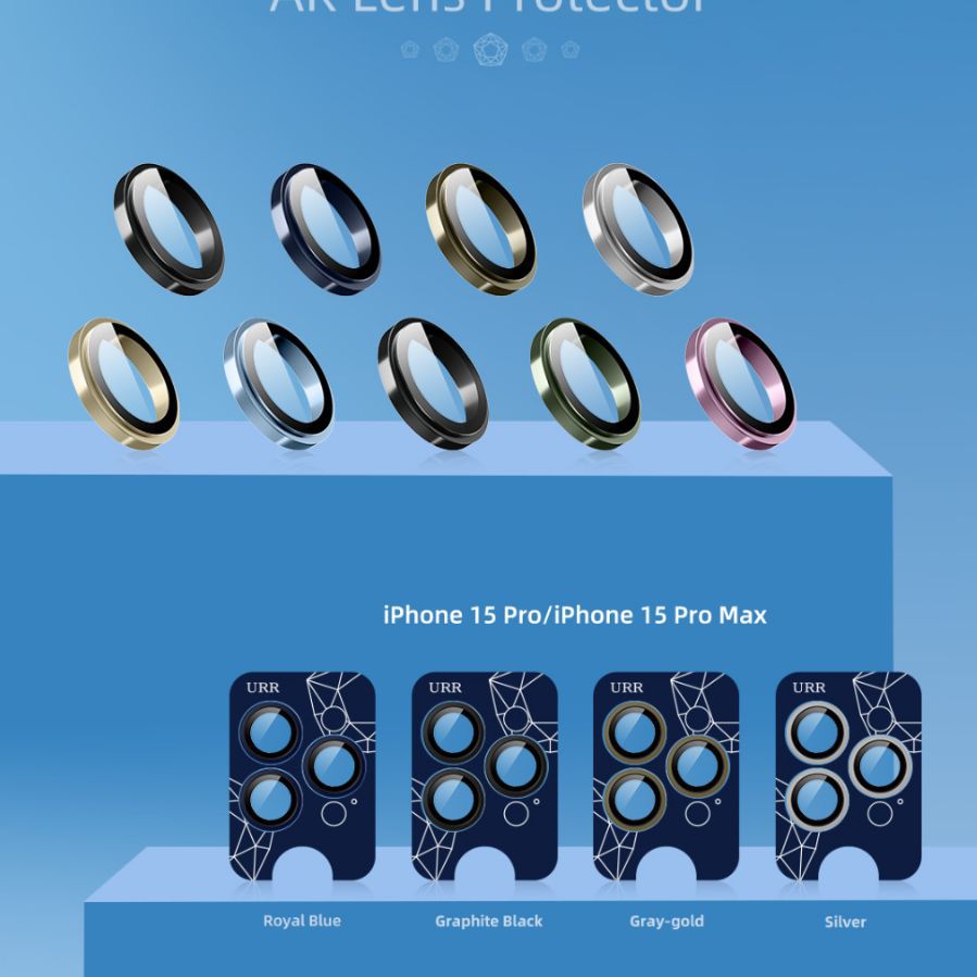 Aplicable a iPhone15Pro Eagle Eye lente película protectora cristal de zafiro iPhone15promaxAR lente