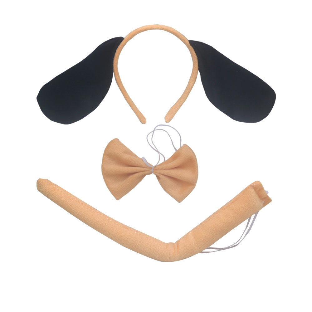 Tuhuanghaba Dog Ears Ears Three -Piece Set