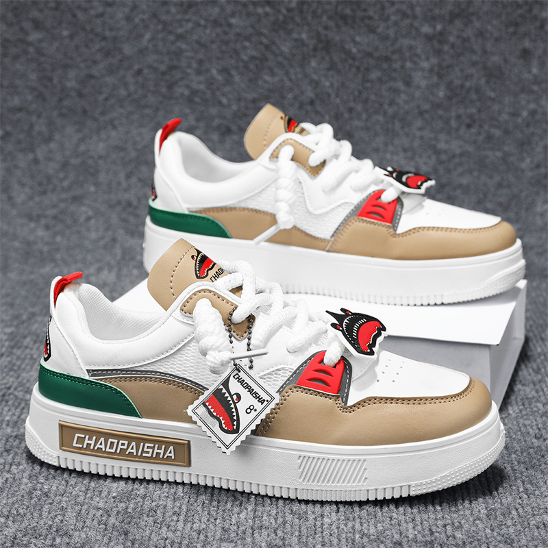 Summer fashionable two-tone retro sports breathable casual sneakers…