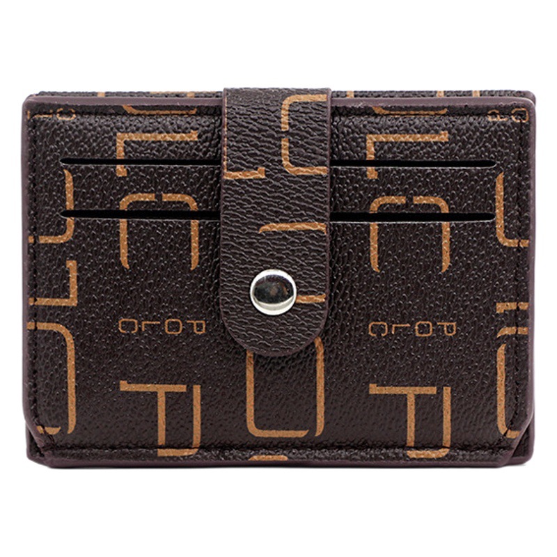 Nuevo titular de la tarjeta multi-titular de la tarjeta de PU monedero de la moda billetera de las mujeres titular de la tarjeta de identificación suministro directo de fábrica