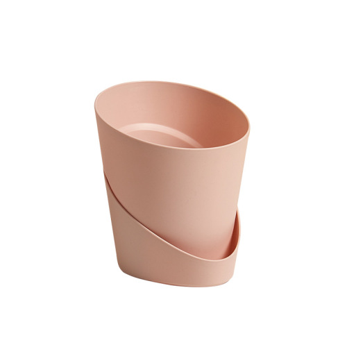 Heat-Resistant Flower Pot with Root-Control Design, Including Tray—Breathable, Self-Watering Planter for Monstera and Phalaenopsis Orchids, Resin Outer Pot