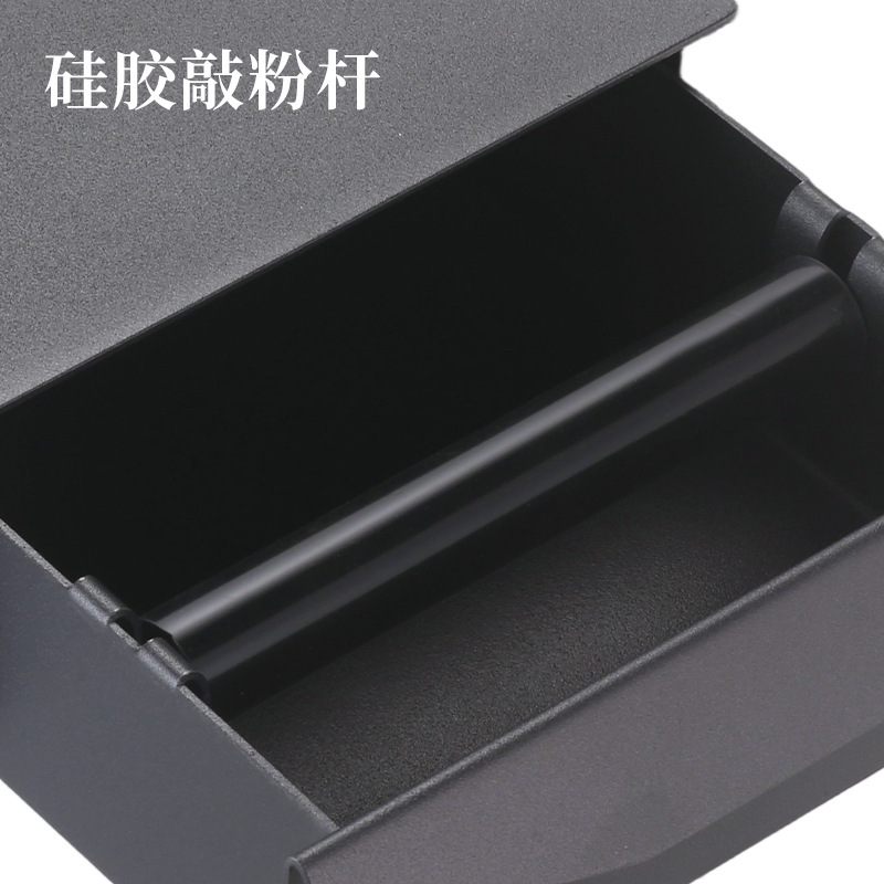 胡桃木咖啡粉渣盒抽屉式商用不锈钢敲渣盒大容量意式咖啡废渣筒|undefined