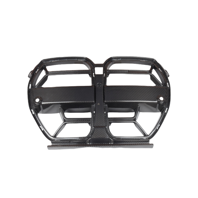 BMW Dry Carbon Fiber Grille for BMW M3 M4 CSL Style G80 G82 (Big Surrounded) - csl-a-style