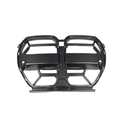 Dry carbon net series is suitable for BMW M3M4 to CSL carbon fiber net G80G82ST V front grille (Big Surrounded) - csl-type-a