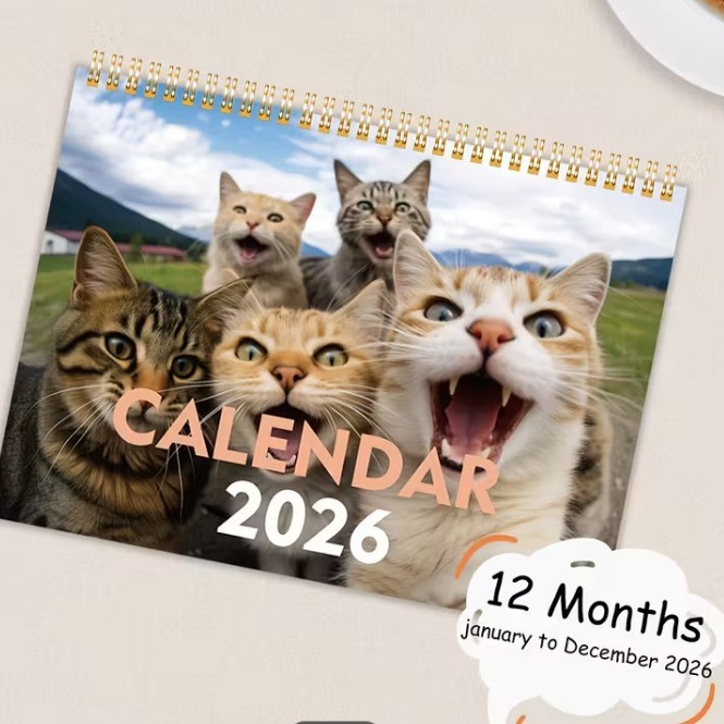 クロスボーダー HERE WE FUCKING GO AGAIN 2026 CALENDAR もう一度カレンダー|undefined