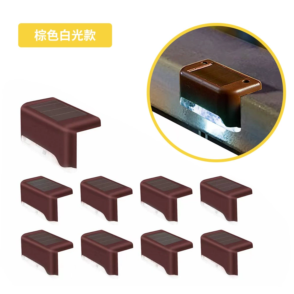 Солнечные ступенчатые фонари, уличные семизначные фонари, ограждения, лестничные фонари, ограждения во дворе, солнечные ступенчатые фонари