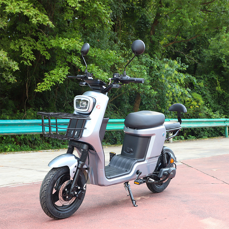 New national standard cross-border two-wheel electric car adult small electric bicycle double battery car factory wholesale electric motorcycle