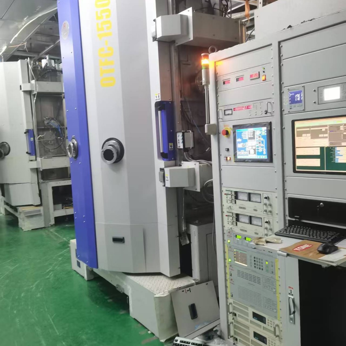 二手光弛蒸发镀膜TF1800DB红外截止滤光片滤光片等光学元件电镀机