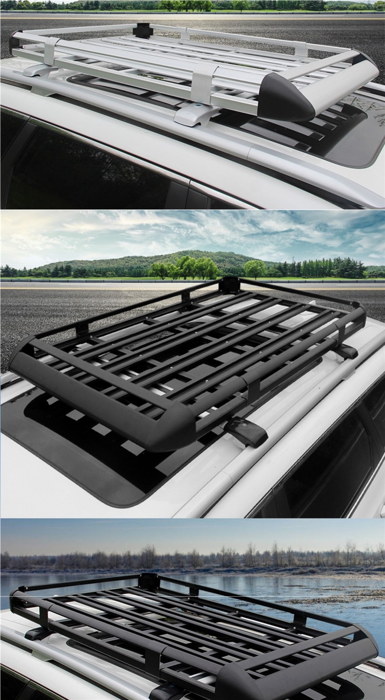 Car Roof Rack Suv Universal Car Travel Frame Shelf Special Luggage Frame Basket Roof Rack Modification
