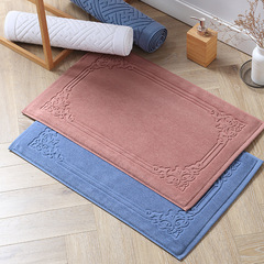 Nordic Nordic 100% Cotton Washable Mat Absorbent Floor Mat Non shedding Ins Style Lightweight Luxury Machine Washable and Washable